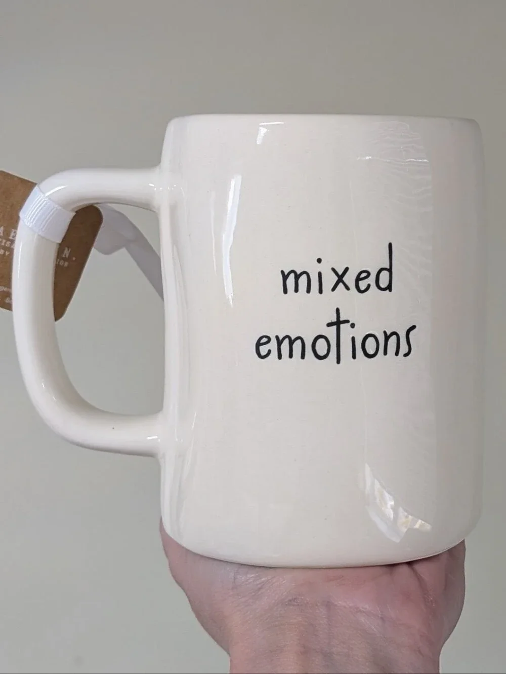 Rae Dunn x Pixar Inside Out MIXED EMOTIONS Double Sided Embossed Character Mug👾 - Picture 3 of 8